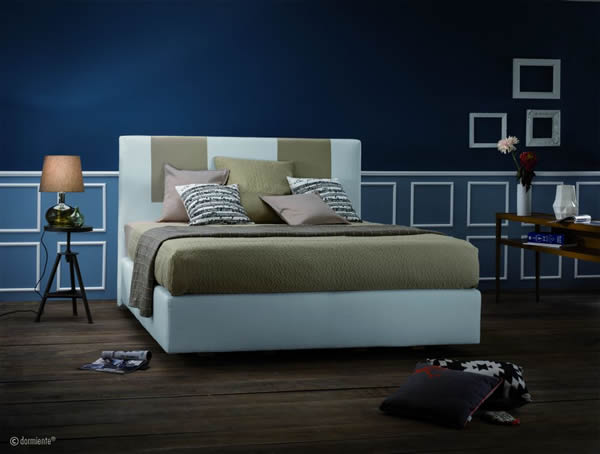 VEGA-Boxpsringbett im Schlafzimmer
